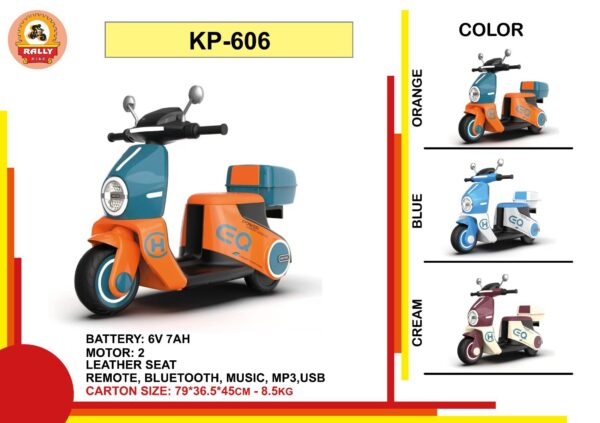 موتور شارژی kp- 606 وسپا سه چرخ - تصویر 2