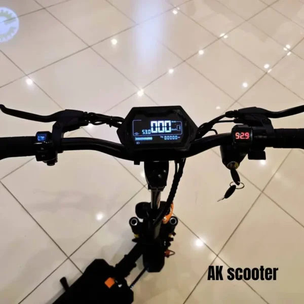 اسکوتر برقی صندلی دار روهان وینگز ام فایو پرو M5proآفرودی باکس دار rohanwings electric scooterM5pro - تصویر 3