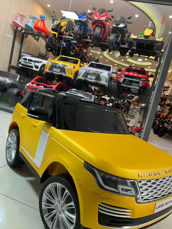ماشین شارژی رنجرور (لندرور) landrover دونفره بزرگ تحت لایسنس