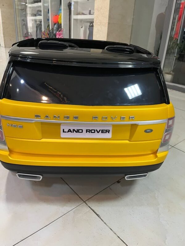 ماشین شارژی رنجرور (لندرور) landrover دونفره بزرگ تحت لایسنس - تصویر 6
