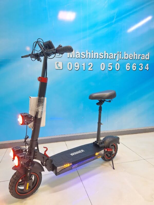 اسکوتر برقی ولرا مدل تی فور2000وات VLRA Beast T4 2024 Electric Scooter Digital Display |
