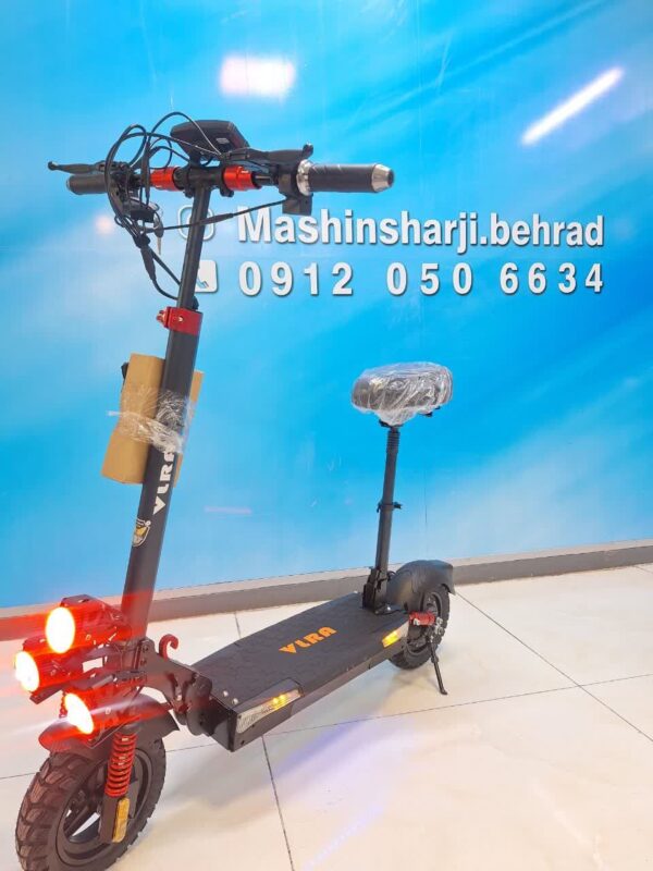 اسکوتر برقی ولرا مدل تی فایو 2000وات VLRA Beast T5 2024 Electric Scooter Digital Display