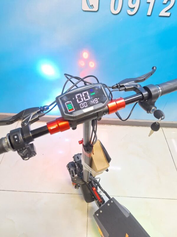 اسکوتر برقی ولرا مدل تی فایو 2000وات VLRA Beast T5 2024 Electric Scooter Digital Display - تصویر 2