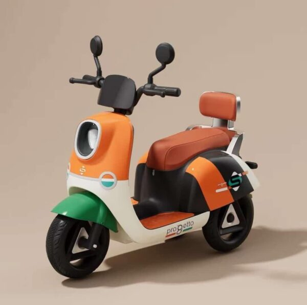 موتور شارژی وسپا vespa سه چرخ تعادلی - تصویر 3