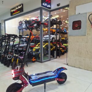 اسکوتر برقی تاشو برند: پاور کروز (Power Cruise) مدل آفرودی دو کمک بسیار قوی