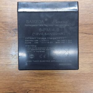 باتری ۱۲ولت ۴/۵ آمپر اسیدی