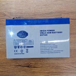 باتری ماشین و موتور شارژی اسیدی ۶ولت ۷آمپر ویتنامی