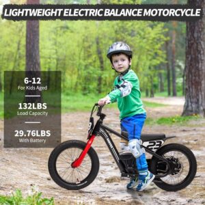 دوچرخه برقی کودک topgear موتور براشلس ویژه دریفت کشیدن