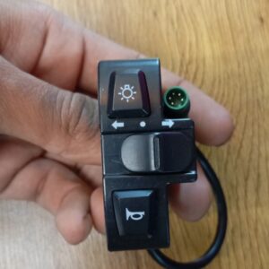 کلید سه وضعیتی چراغ،راهنما و بوق اسکوتر شارژی صندلی دار