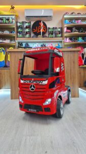 ماشین شارژی کودک کامیون بنز آکتروس actros benz