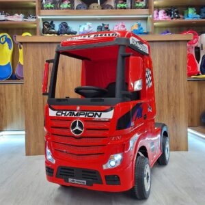 ماشین شارژی کودک کامیون بنز آکتروس actros benz