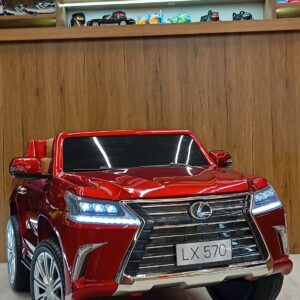 ماشین شارژی کودک مدل لکسوس 570 تحت لایسنس مانیتور دار